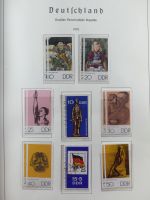 DDR ab Anfängen gestempelt besammelt in 3 Leuchtturm Alben #MA140