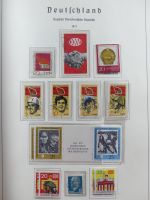 DDR ab Anfängen gestempelt besammelt in 3 Leuchtturm Alben #MA140