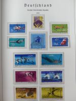 DDR ab Anfängen gestempelt besammelt in 3 Leuchtturm Alben #MA140