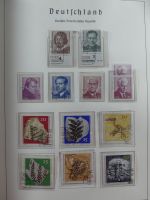 DDR ab Anfängen gestempelt besammelt in 3 Leuchtturm Alben #MA140