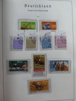 DDR ab Anfängen gestempelt besammelt in 3 Leuchtturm Alben #MA140