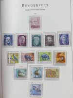 DDR ab Anfängen gestempelt besammelt in 3 Leuchtturm Alben #MA140