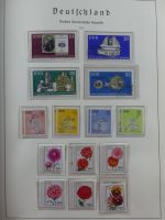 DDR ab Anfängen gestempelt besammelt in 3 Leuchtturm Alben #MA140