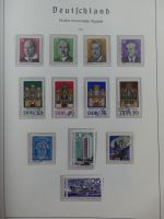 DDR ab Anfängen gestempelt besammelt in 3 Leuchtturm Alben #MA140