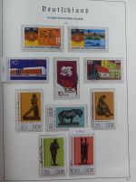 DDR ab Anfängen gestempelt besammelt in 3 Leuchtturm Alben #MA140