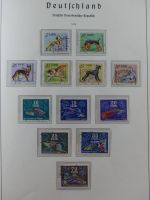 DDR ab Anfängen gestempelt besammelt in 3 Leuchtturm Alben #MA140