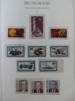 DDR ab Anfängen gestempelt besammelt in 3 Leuchtturm Alben #MA140