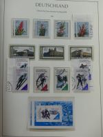DDR ab Anfängen gestempelt besammelt in 3 Leuchtturm Alben #MA140