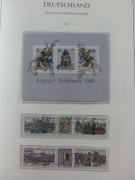 DDR ab Anfängen gestempelt besammelt in 3 Leuchtturm Alben #MA140