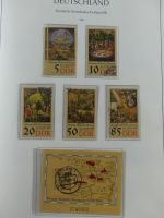 DDR ab Anfängen gestempelt besammelt in 3 Leuchtturm Alben #MA140