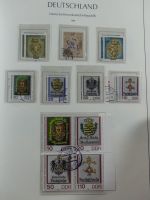 DDR ab Anfängen gestempelt besammelt in 3 Leuchtturm Alben #MA140