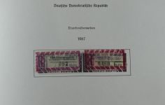 DDR ab Anfängen gestempelt besammelt in 3 Leuchtturm Alben #MA140