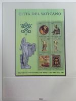 Vatikan 1976-1990 postfrisch besammelt im Lindner Vordruck #MA144