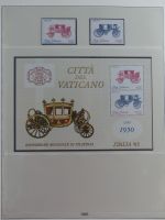 Vatikan 1976-1990 postfrisch besammelt im Lindner Vordruck #MA144