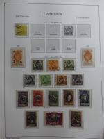 Liechtenstein ab 1945-2014 fast komplett postfrisch in 2 KA-BE Alben #MA153