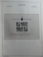 Liechtenstein ab 1945-2014 fast komplett postfrisch in 2 KA-BE Alben #MA153
