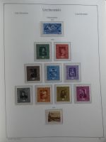 Liechtenstein ab 1945-2014 fast komplett postfrisch in 2 KA-BE Alben #MA153