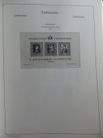 Liechtenstein ab 1945-2014 fast komplett postfrisch in 2 KA-BE Alben #MA153