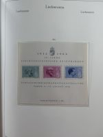 Liechtenstein ab 1945-2014 fast komplett postfrisch in 2 KA-BE Alben #MA153