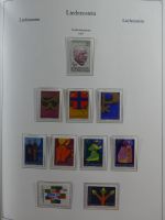 Liechtenstein ab 1945-2014 fast komplett postfrisch in 2 KA-BE Alben #MA153