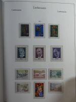 Liechtenstein ab 1945-2014 fast komplett postfrisch in 2 KA-BE Alben #MA153