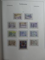 Liechtenstein ab 1945-2014 fast komplett postfrisch in 2 KA-BE Alben #MA153