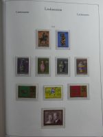 Liechtenstein ab 1945-2014 fast komplett postfrisch in 2 KA-BE Alben #MA153