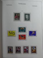Liechtenstein ab 1945-2014 fast komplett postfrisch in 2 KA-BE Alben #MA153
