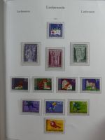 Liechtenstein ab 1945-2014 fast komplett postfrisch in 2 KA-BE Alben #MA153