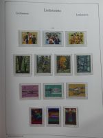 Liechtenstein ab 1945-2014 fast komplett postfrisch in 2 KA-BE Alben #MA153