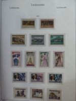 Liechtenstein ab 1945-2014 fast komplett postfrisch in 2 KA-BE Alben #MA153