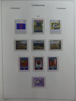 Liechtenstein ab 1945-2014 fast komplett postfrisch in 2 KA-BE Alben #MA153