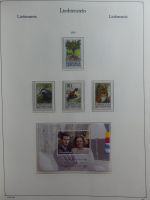 Liechtenstein ab 1945-2014 fast komplett postfrisch in 2 KA-BE Alben #MA153