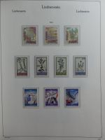 Liechtenstein ab 1945-2014 fast komplett postfrisch in 2 KA-BE Alben #MA153