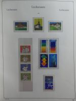 Liechtenstein ab 1945-2014 fast komplett postfrisch in 2 KA-BE Alben #MA153