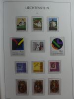 Liechtenstein ab 1945-2014 fast komplett postfrisch in 2 KA-BE Alben #MA153