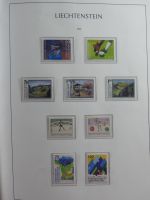 Liechtenstein ab 1945-2014 fast komplett postfrisch in 2 KA-BE Alben #MA153