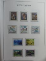 Liechtenstein ab 1945-2014 fast komplett postfrisch in 2 KA-BE Alben #MA153