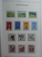 Liechtenstein ab 1945-2014 fast komplett postfrisch in 2 KA-BE Alben #MA153