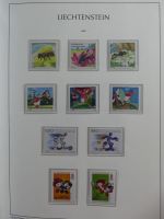 Liechtenstein ab 1945-2014 fast komplett postfrisch in 2 KA-BE Alben #MA153