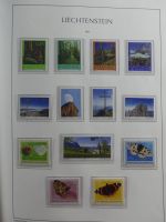 Liechtenstein ab 1945-2014 fast komplett postfrisch in 2 KA-BE Alben #MA153