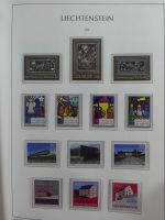 Liechtenstein ab 1945-2014 fast komplett postfrisch in 2 KA-BE Alben #MA153