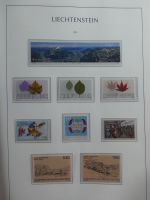 Liechtenstein ab 1945-2014 fast komplett postfrisch in 2 KA-BE Alben #MA153