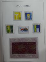 Liechtenstein ab 1945-2014 fast komplett postfrisch in 2 KA-BE Alben #MA153