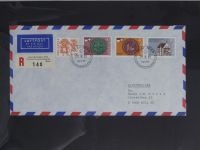 Schweiz Kiste mit FDCs auf selbstgestalteten Seiten #MA093