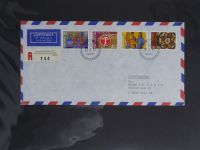 Schweiz Kiste mit FDCs auf selbstgestalteten Seiten #MA093