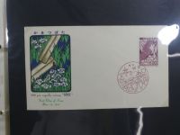 Japan Sammlung der FDCs in 6 Bindern auf selbstgestalteten Seiten #MA095