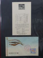 Japan Sammlung der FDCs in 6 Bindern auf selbstgestalteten Seiten #MA095