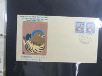 Japan Sammlung der FDCs in 6 Bindern auf selbstgestalteten Seiten #MA095