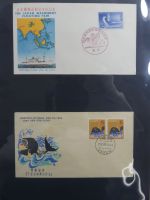 Japan Sammlung der FDCs in 6 Bindern auf selbstgestalteten Seiten #MA095